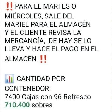 Contenedor de refresco zuko listo ya para cargar 0.20 usd BUSCO COMPRADOR GENTE SERIA - 2/2