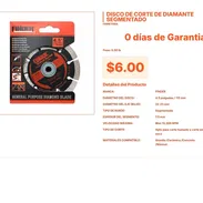 Fácil de usar es el Disco de corte de diamante segmentado de 115 mm VPT#-0111 - Img 55656601