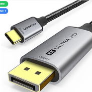 Mensajería Disponible Cable USB-C a DisplayPort 1.4 UANTIN (6 pies / 1.8 m) - Img 57611404