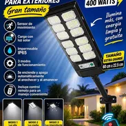 Lampara solar con sensor de movimiento de 400w - Img 57800663