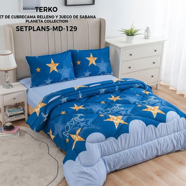 馃泴Juegos de edredones Set de 5 piezas 鉁匥ING SIZE - Img 127256081