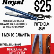 Plancha para cabello Royal - Img 55017625