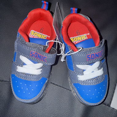 Tenis de Sonic talla 6 con luces - 2/4