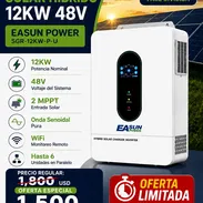 Inversor Solar Híbrido EASUN POWER 12KW 48V 110V/220V Split Phase - Img 56850200