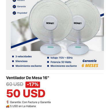 🌀 ¡Dile adiós al calor! 🥵 Las mejores ofertas en ventiladores llegaron para refrescar tu hogar ❄️✨ - Img 118084361