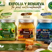 Exfoliante natural para rostro y cuerpo aguacate / miel / arándano - Img 57205305