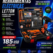 🛠️ Kit combinado de herramientas eléctricas LETON - Img 57417778