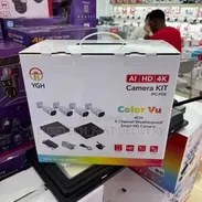 Kit 4k de 8 camaras con luces y alarma - Img 53256354