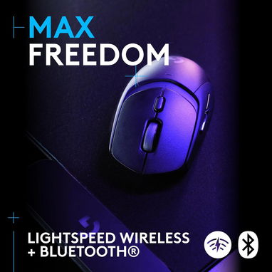 MOUSE GAMING LOGITECH G309 LIGHTSPEED HERO 25K 300H 6 BOTONES ENVÍO DISPONIBLE + GARANTÍA - 3/10