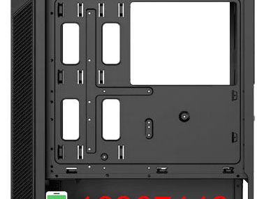 Chasis Gaming marca DIYPC modelo Rainbow F1-B + 4 fanes RGB 120mm - Img 69745206