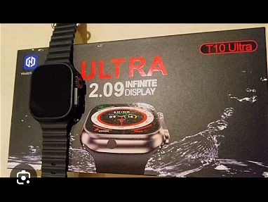 Relojes inteligentes T 10 ultra última generación alta gama súper buenos nuevos en su caja 📦 colores negros y color cre - Img 64687038