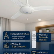 (O) Ventilador de Techo Royal con Control Remoto 65USD - Img 56129307