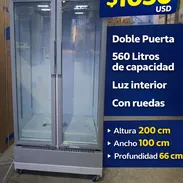 Exhibidora vertical doble puerta - Img 56052363