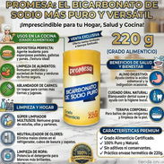 BICARBONATO DE SODIO PURO (220g) (VENCE 10-27) - Img 57976521
