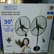 Ventilador industrial 30" marca ROYAL 2 en 1 (puede ponerse de pared o pedestal) nuevo en su caja con garantía ✅️ - Img 55951738