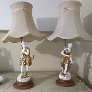 Se vende juego de dos lámparas de estilo clásico de porcelana - Img 45358635