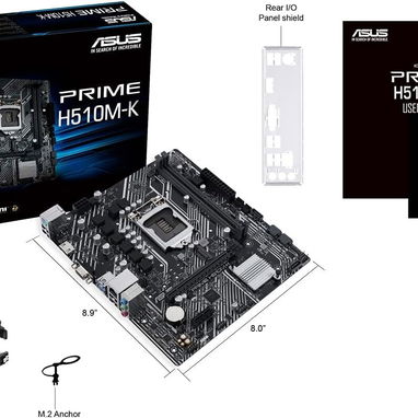 kit: ASUS Placa base Micro-ATX (Intel H510 LGA 1200,2 x ADATA 4GB DDR4 2666MHz ,Procesador INTEL CELERON G5925 53274327 - Img 103680312