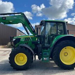 2017 John Deere 6130M with Q46 Loader. - Img 123365532