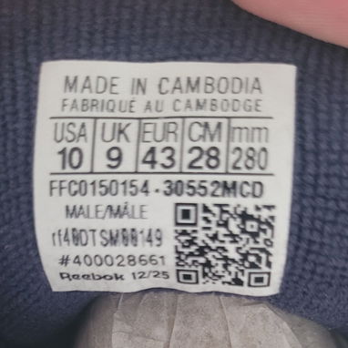 Tenis REEBOK SHADONAY originales #43 - 6/9