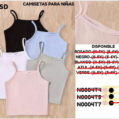 LICRAS, TOPS, SHORT ,PULLOVER DE NIÑ@S - 5/10