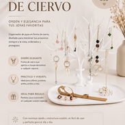 ‼️Organizador de joyas en forma de ciervo‼️ cuarto maquillaje bisutería - Img 55946219