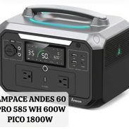 Estación de Energía Portátil AMPACE Andes 600 Pro | 584Wh - 600W (Pico 1800W) - Img 56823856