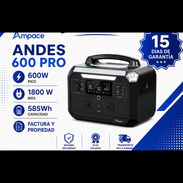 Generador eléctrico Ampace 600 600/1800w - Img 56120069