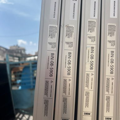 Paneles de 590 w - bifaciales - 2/2