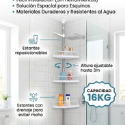Esquinero Organizador de baños - Img 57970438