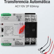 Interruptor de Transferencia Automática (ATS) - AC 110V, 2P, 63A - Img 57587499