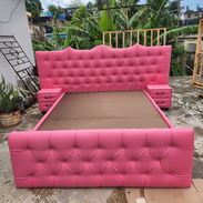 Cama con mesitas en venta 💯✅ - Img 55398112