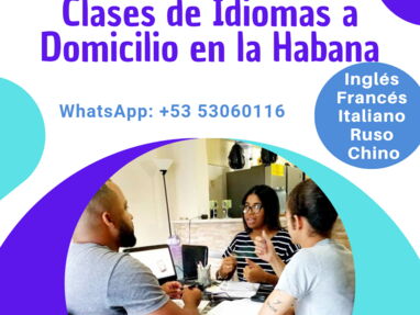 CLASES DE IDIOMAS A DOMICILIO (INGLÉS, FRANCÉS, ITALIANO, RUSO Y CHINO) 53060116 - Img main-image-42775682