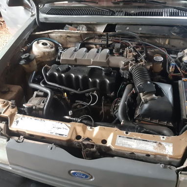 ❤️ FORD TAMPO DEL 95 CARRO DE DUEÑO CERO DETALLE DE CHAPISTERIA Y PINTURA CERTIFICO EN MANO ❤️ - 6/7