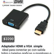 Adaptador HDMI a VGA simple - Img 55115596