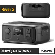 EcoFlow River 3 con 245Wh, 300W - Pico 600W, Carga Rápida y Batería LiFePO Estación de Energía Portátil 300$ - Img 55672567