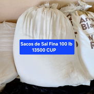 La Habana. 53584876 o 76471065 *Sacos de Sal Fina de 100 lb.....13500 mn - Img 56892289