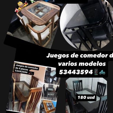 De todo un poco para amueblar y embellecer su hogar muebles de sala juegos de dormitorios juegos de comedor y más nuevos - Img 120087646