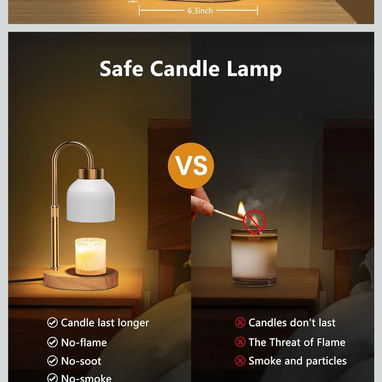 Lámparas de velas aromáticas - 4/5
