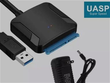 Cable SATA a USB 3.0 + Transformador - Img main-image-45856501