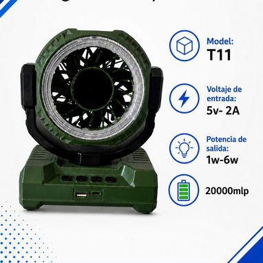 ✅️VENTILADOR RECARGABLE DIGITAL MESA MARCA FLY FANS 60USD - Img 127616330