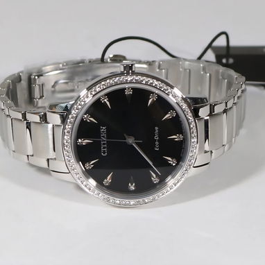 RELOJ CITIZEN ECODRIVE SILHOUETTE CRYSTAL (FE7040-53E) DE MUJER , 36MM EN ACERO INOXIDABLE CON DIAMANTES  58049738 - Img 121623446