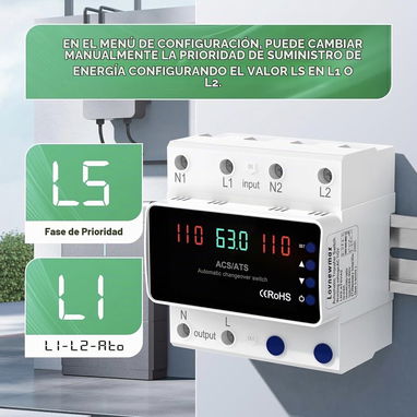 ATS, transfer switch para sistemas solares - 5/7