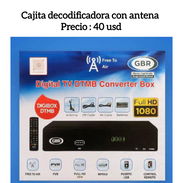 Cajita decodificadora con antena - Img 55693759