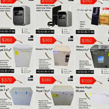 Neveras y refrigeradores nuevos — Majagua - Img 127875970