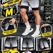SHORT HOMBRE M – TORO GRIS** ¡Solo talla M disponible - Img 58117506