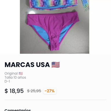 ✨ Ropa original de playa para niñas _tallas desde 2 hasta 16 años - Img 123202512