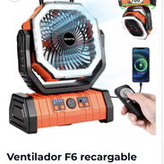 Ventilador F6 Recargable 20000mah - Img 57214544