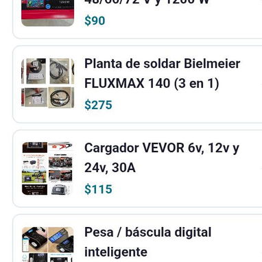 Catálogo de Productos nuevos. - 2/6