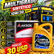 10w-30 Aceite multigrado sintético, excelente opción para plantas eléctricas 4t. - Img 57118425