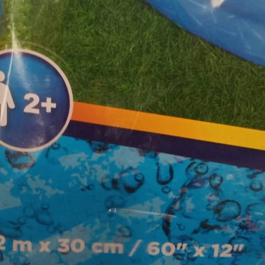 Piscina 1.52 metros x 30 cm (inflada) Con parche de reparacion $30 USD - Img 98411974
